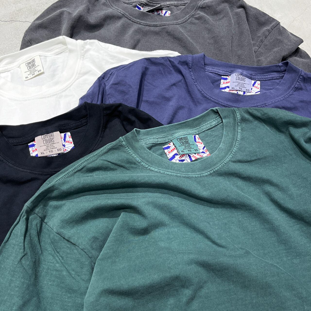 再入荷【Comfort Colors】6.1oz PARACORD CUSTOM L/S | blank pizza studio