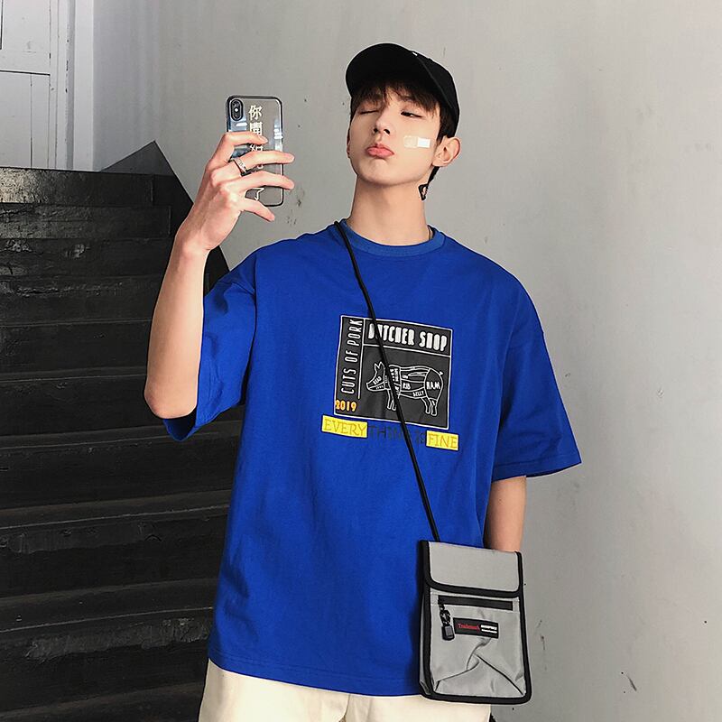 全3色 Tシャツ カットソー プリント カジュアル おしゃれ