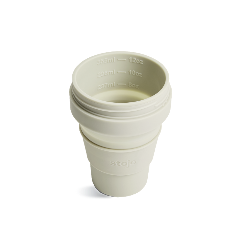 予約販売】Original Stojo POCKET CUP 12oz/355ml オーツ/OAT 予約販売】Original Stojo POCKET CUP 12oz/355ml オーツ/OAT