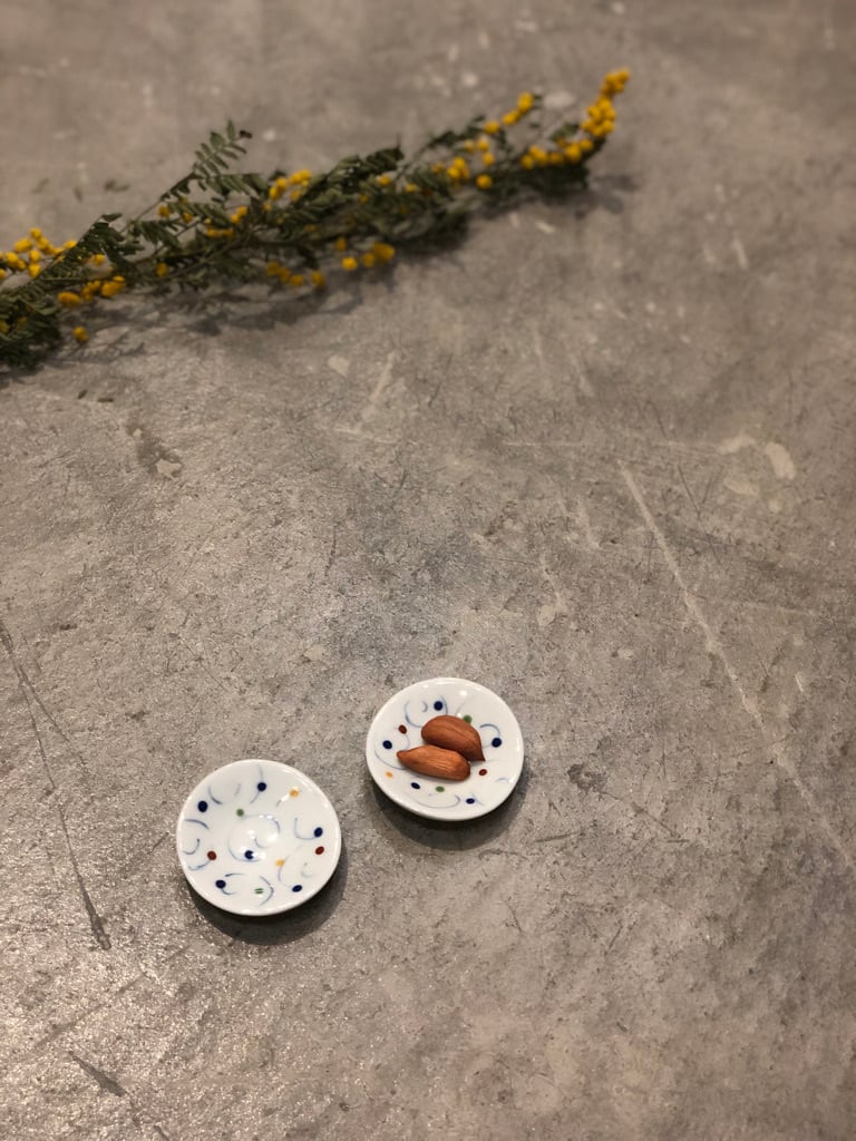 丸箸置珍味 ビーズ