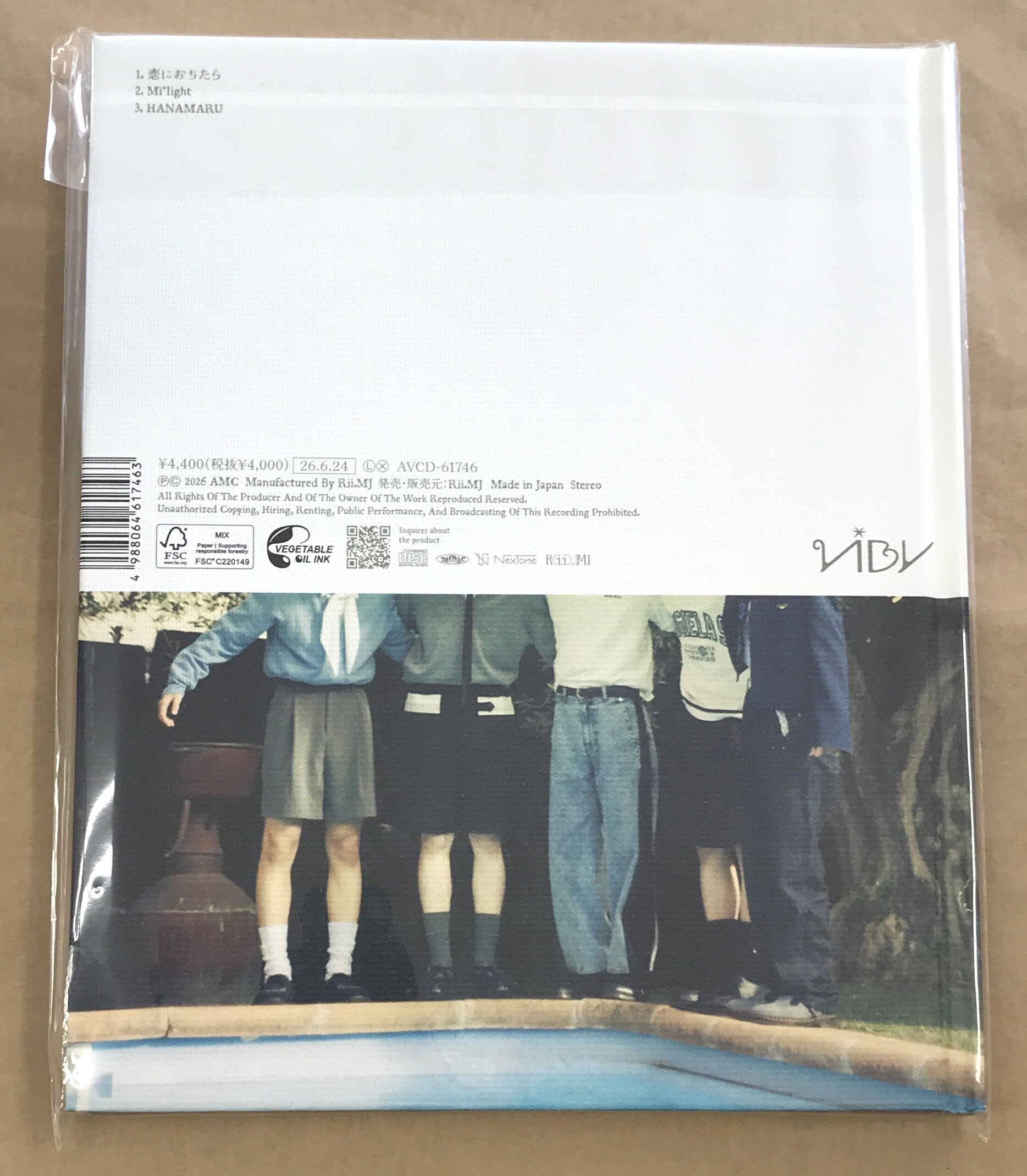 VIBY / Miracle ： The First Light / 初回生産限定盤／Photobook ver