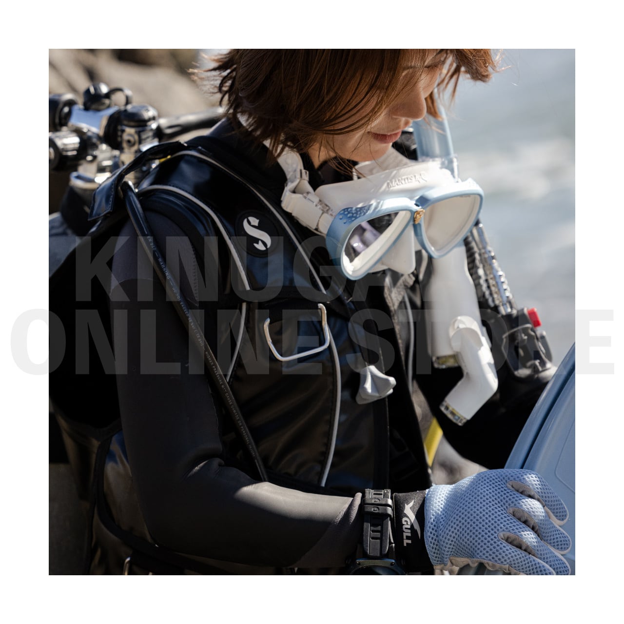 B.E. 3mmスキンジャケット ウィメンズ GULL ガル ウエットスーツ