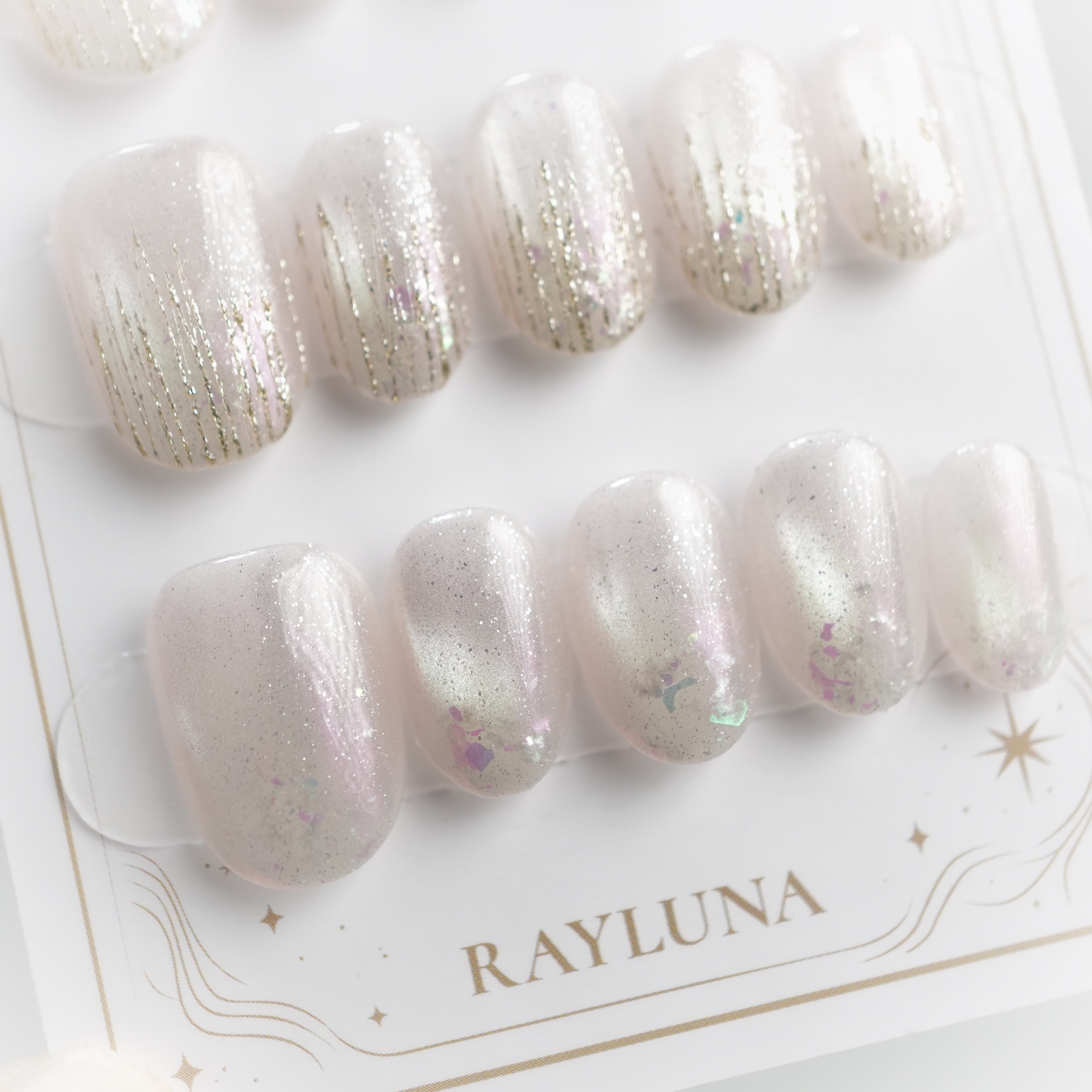 #669 ショート ちゅるんシリーズ /XY229 繰り返し使えるネイルチップ