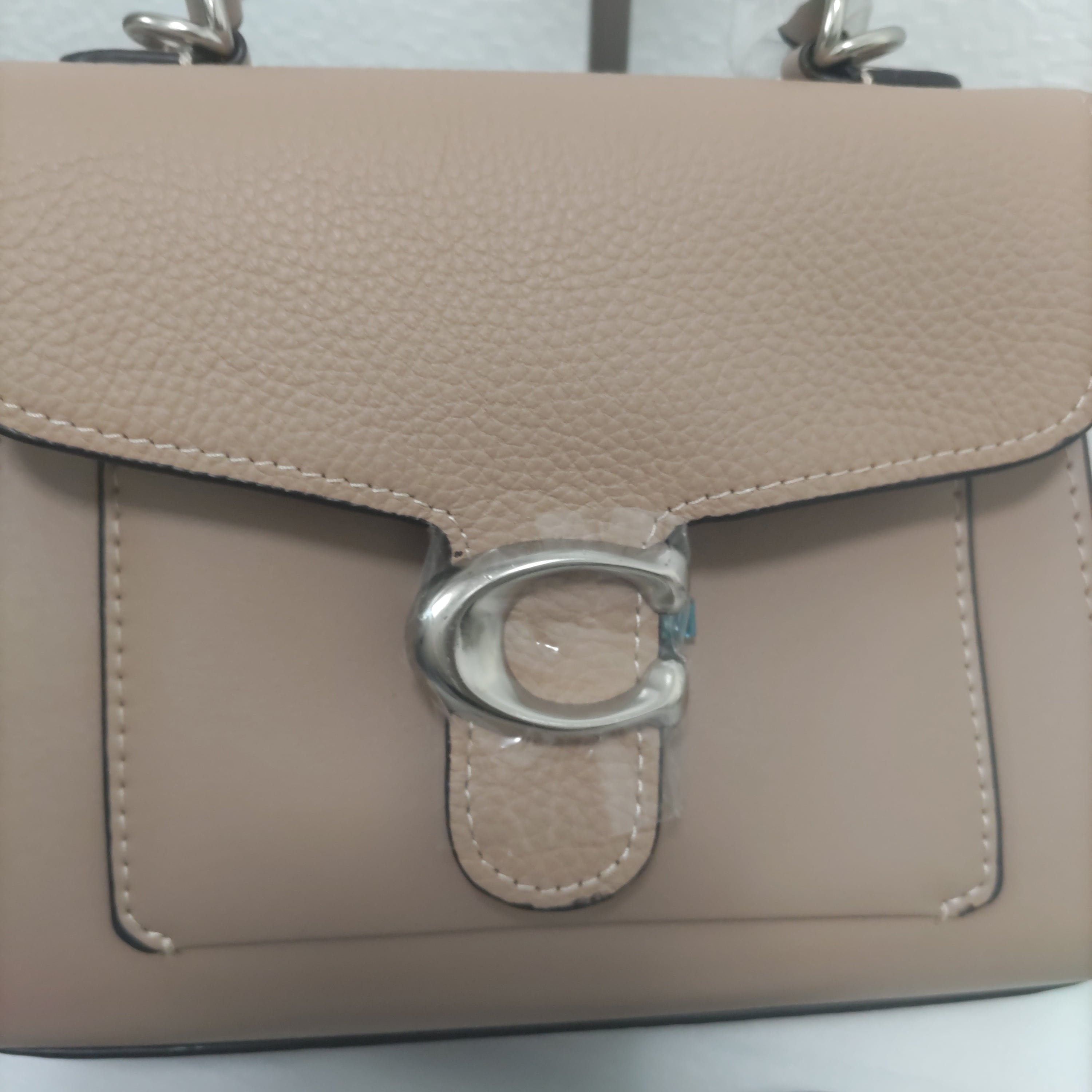 COACH コーチ レザー タビー トップ ハンドル 20 ショルダーバッグ