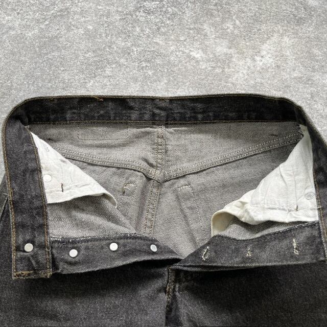 Levi's】80s リーバイス501 ブラックデニムパンツ ジーンズ USA製 80