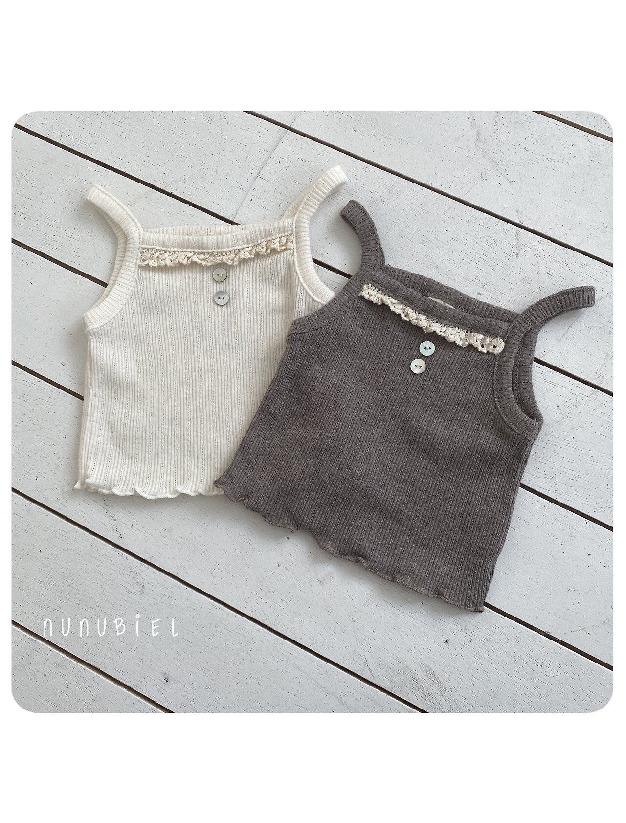 〘予約〙nunubiel / eyelet sleeveless