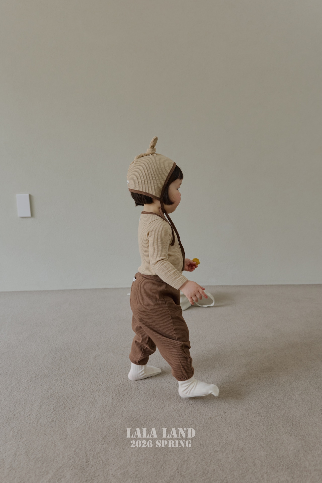 LALALAND 26/SS (Baby)Modal ribbed set