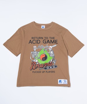 【20%OFF】STARTER ACIDGAME Tee / BEIGE