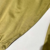 DAKS LONDON ダックス ロンドン 天竺 長袖 ポロシャツ L/グリーン系 光沢感 メンズ ゴルフ