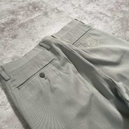 90s BALENCIAGA SPORTS PARIS gray slacks 詳細写真12