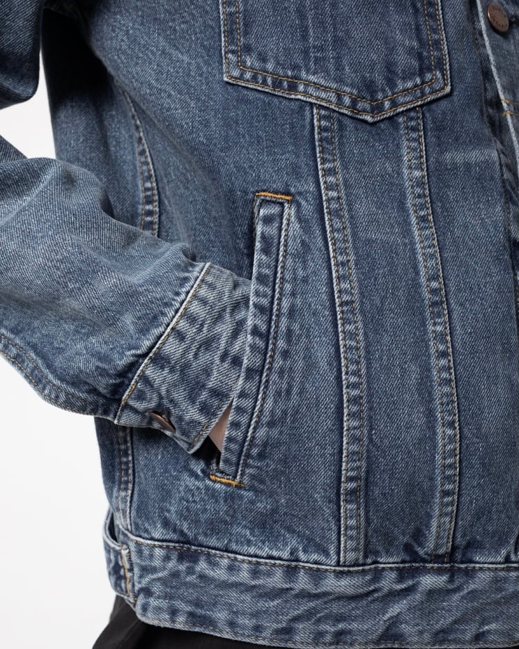 Nudie jeans ヌーディージーンズ Bobby Blue Tribe Denim G-jkt | An