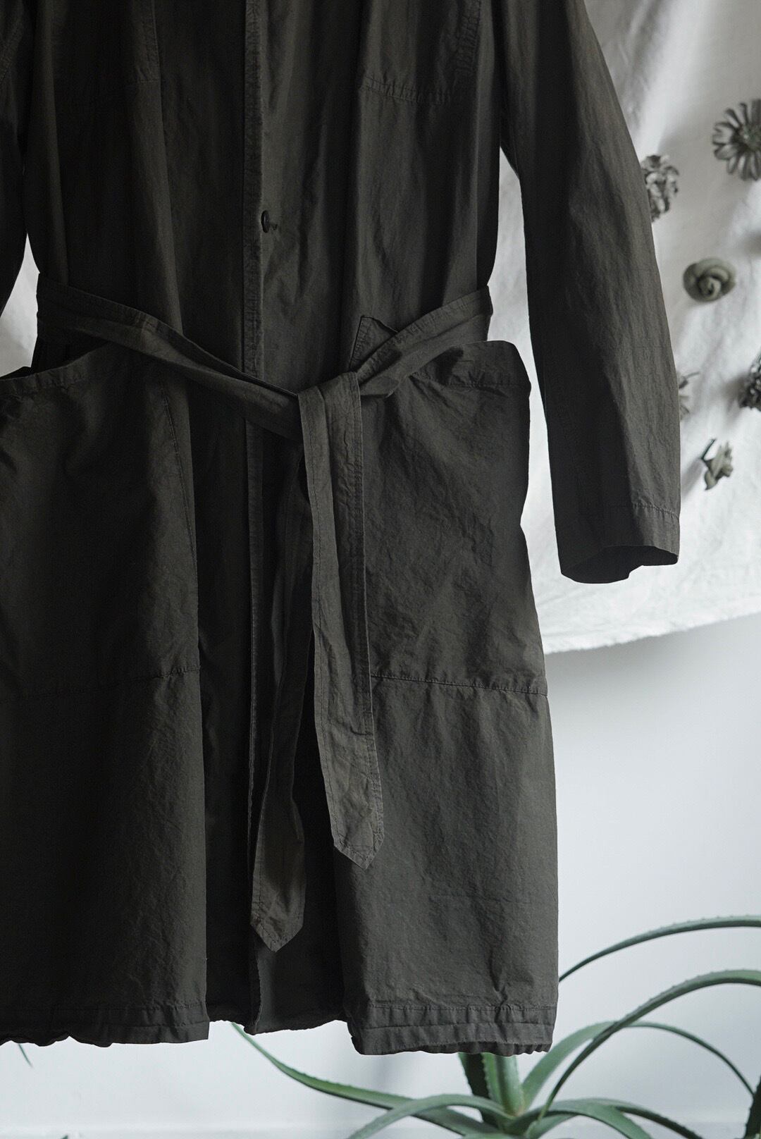 Chez VIDALENC - Trench Coat | Brownie