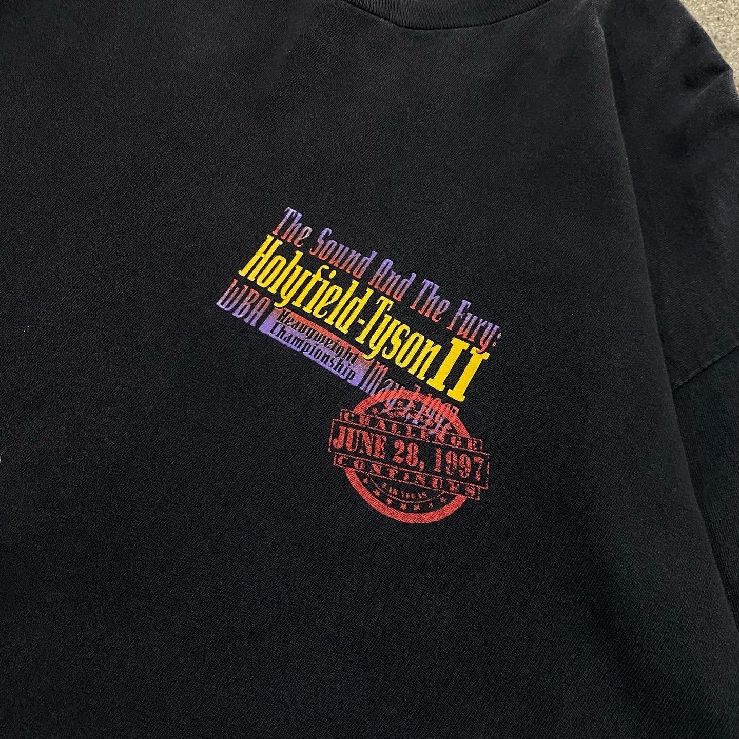 1997s Holy Field vs Mike Tyson T-shirt【仙台店】 | What