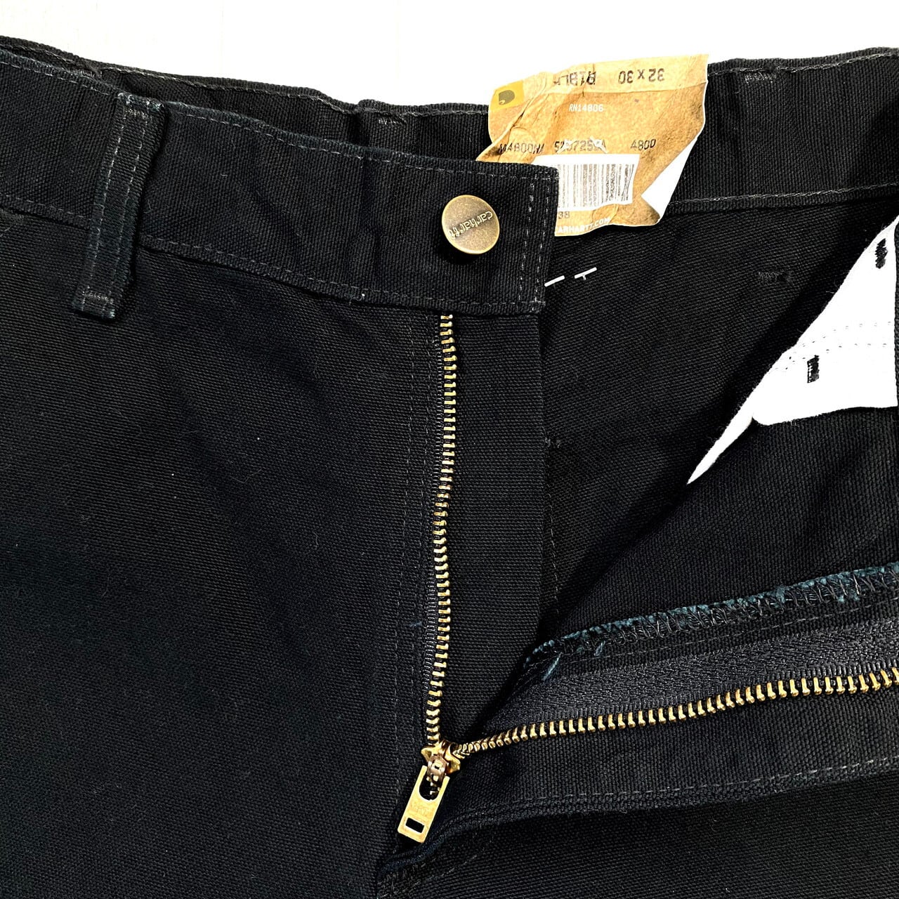 デッドストック 未使用品 Carhartt カーハート ダック地ワークパンツ