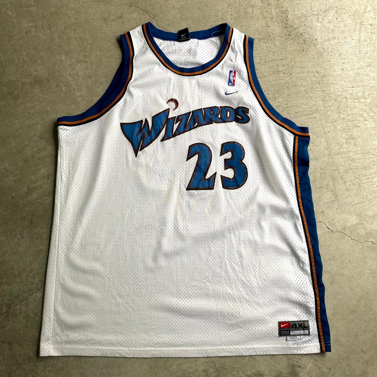 ビンテージ　00s NBA NIKE メンズM ユニフォーム　ジョーダン　白