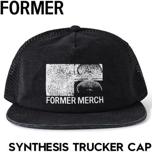 FORMER フォーマー SYNTHESIS TRUCKER CAP メッシュキャップ 帽子 FHW-25301 25FA 日本代理店正規品