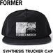 FORMER フォーマー SYNTHESIS TRUCKER CAP メッシュキャップ 帽子 FHW-25301 25FA 日本代理店正規品