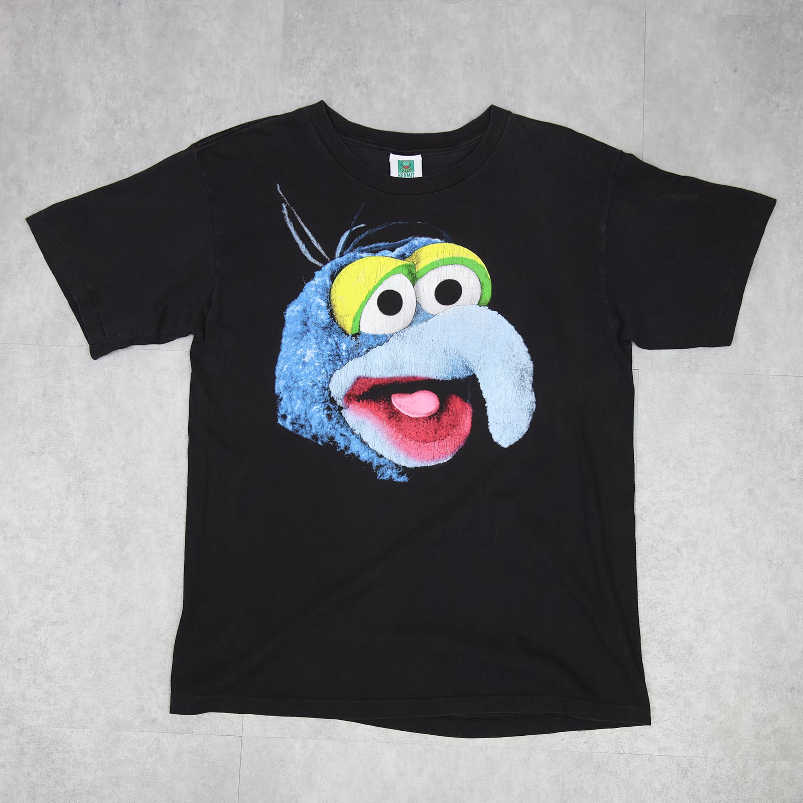 1990s The Muppets Gonzo Big Face T-Shirt / Kermit Collection