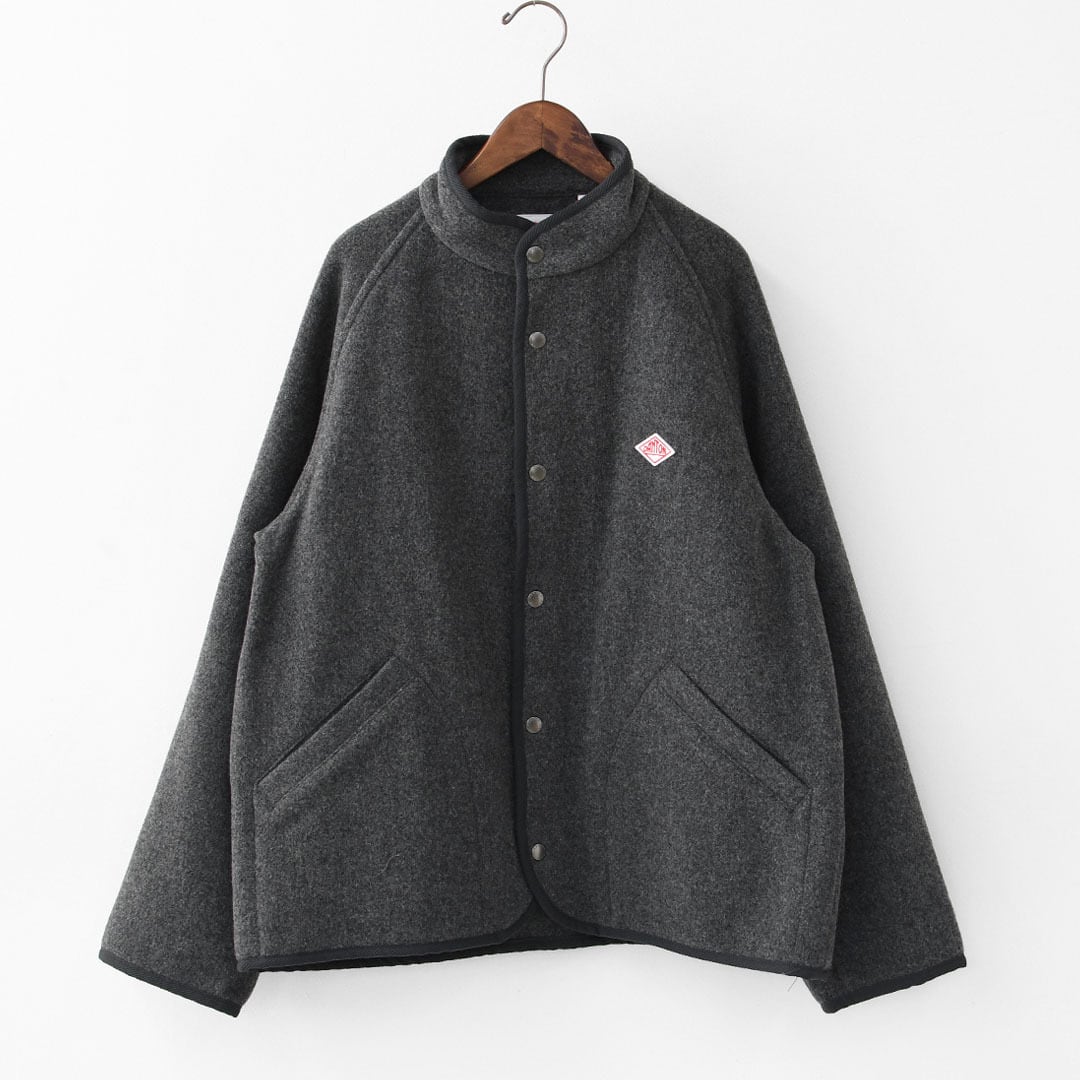 DANTON [ダントン] M WOOL LIGHT PILE STANDCOLLAR JACKET [DT