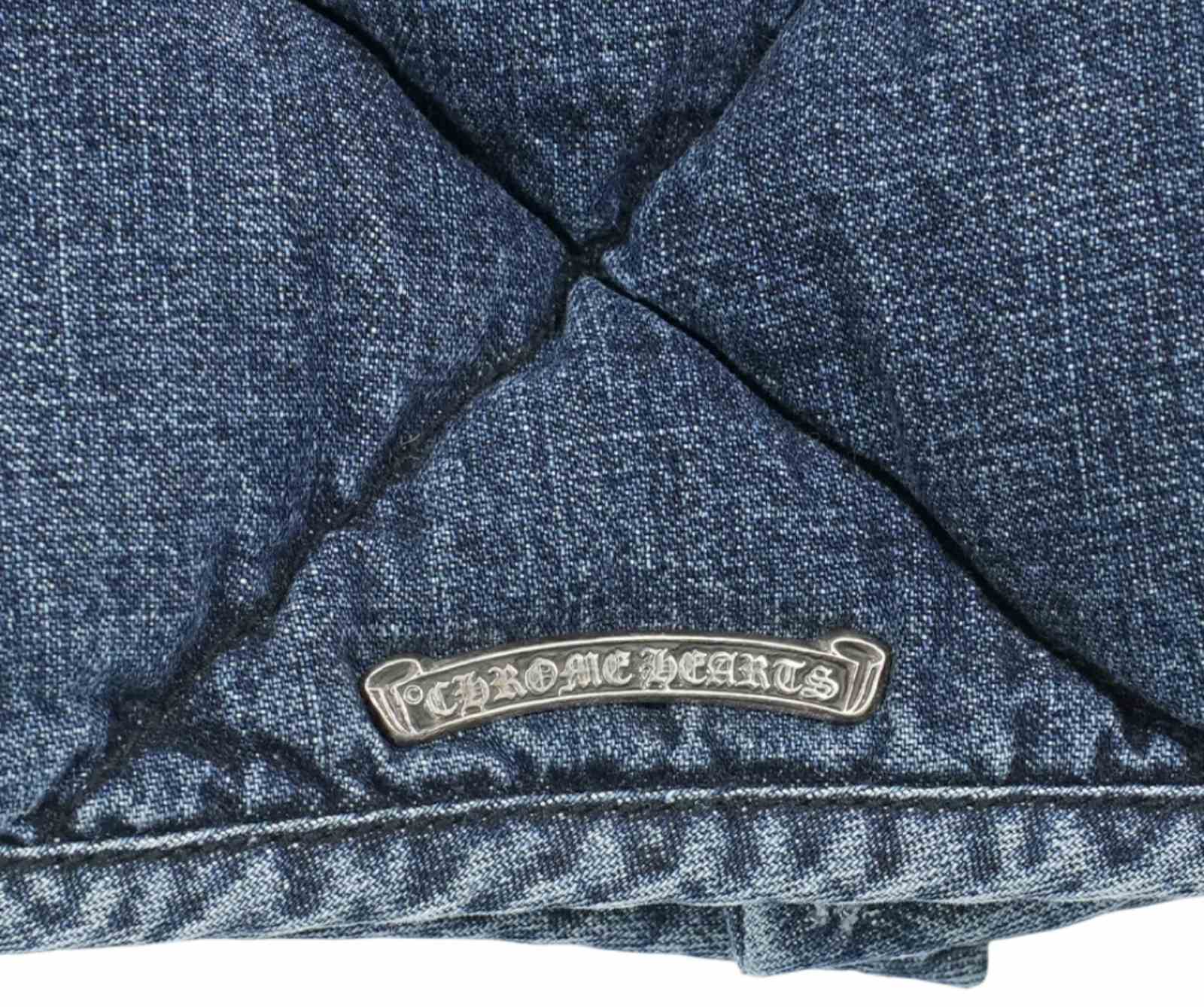 CHROME HEARTS クロムハーツ TEENAGE KICKS デニム キルティング 中綿