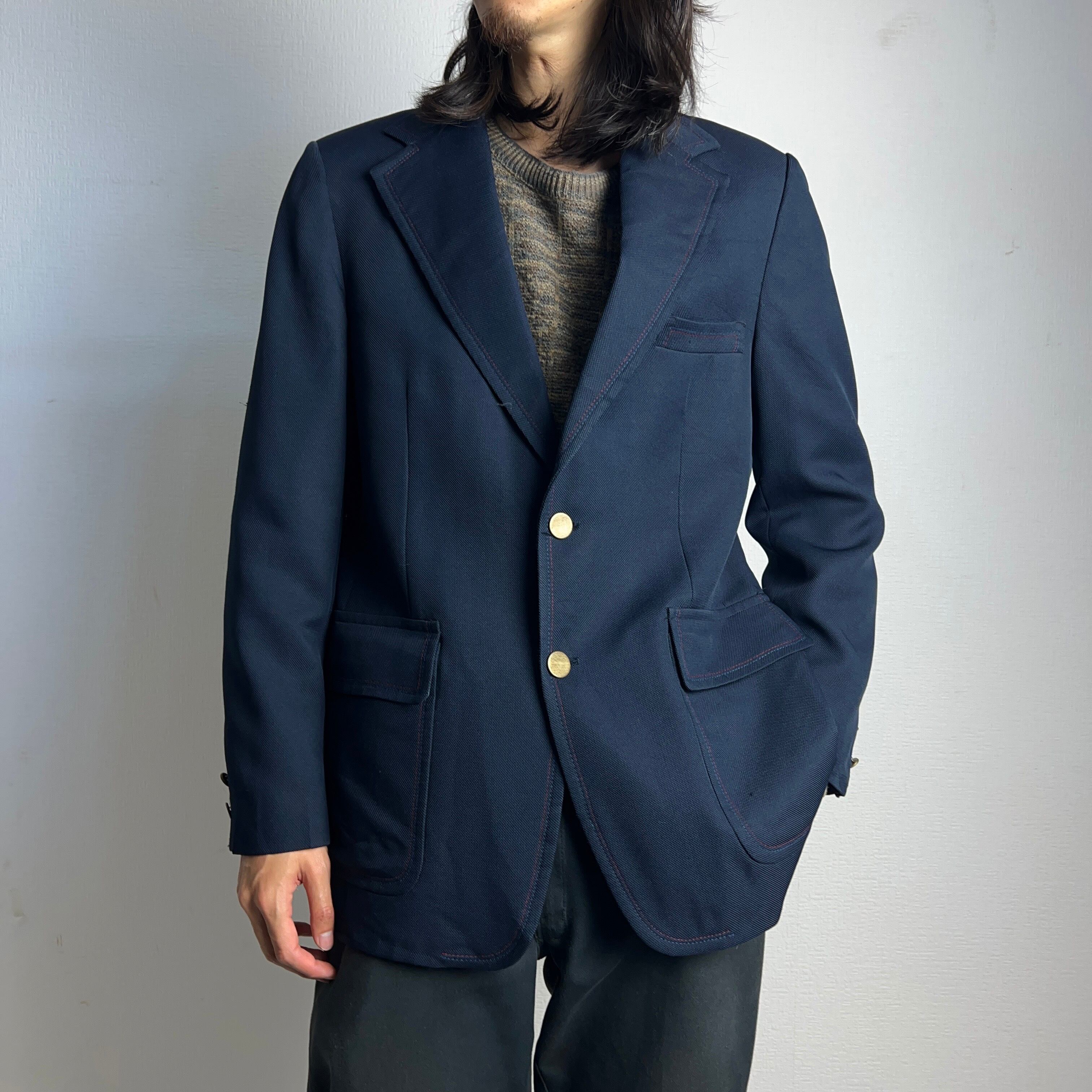 70's Blazer Tailored Jacket 70年代 ブレザー テーラードジャケット