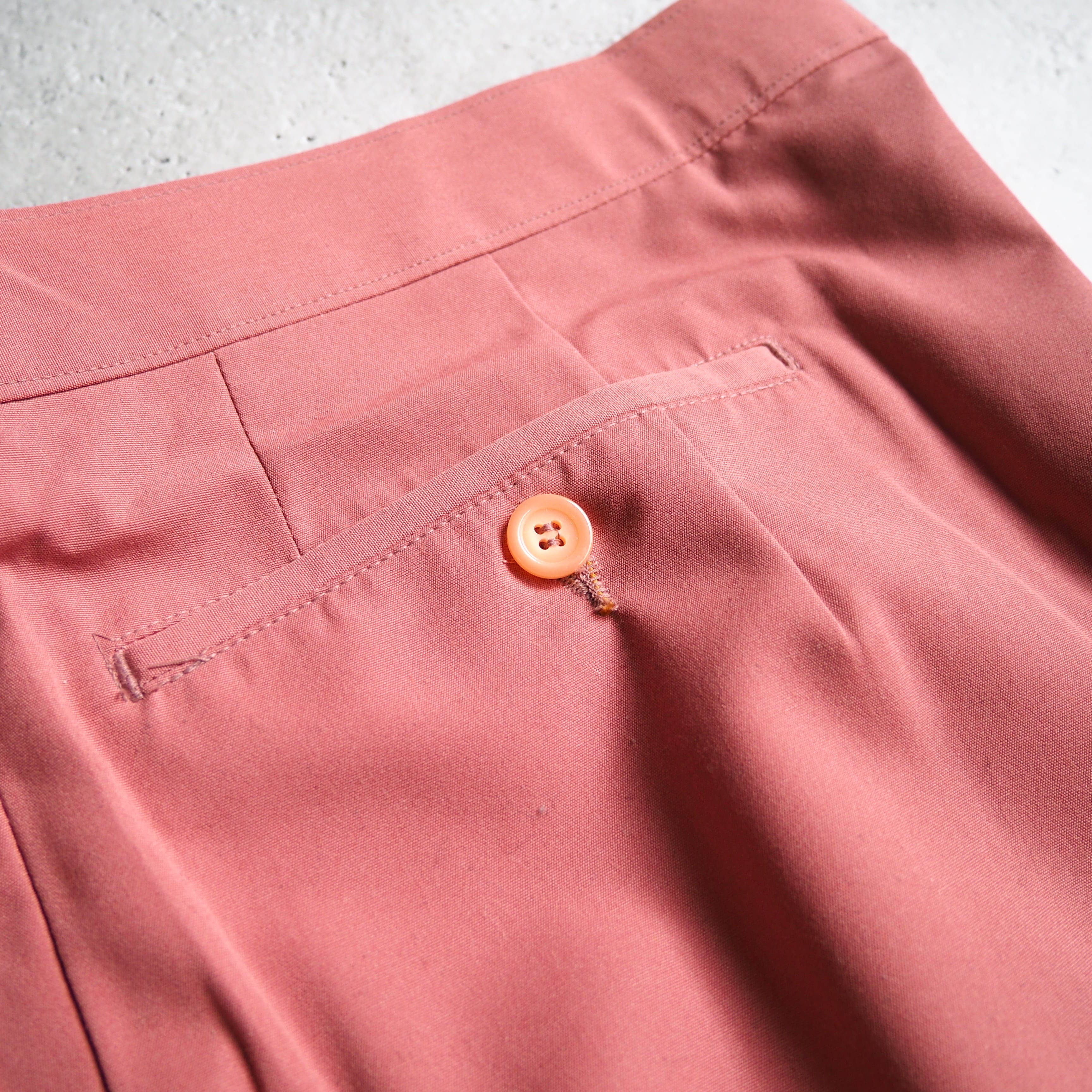 Beautiful flamingo Pink color Vintage slacks Pants