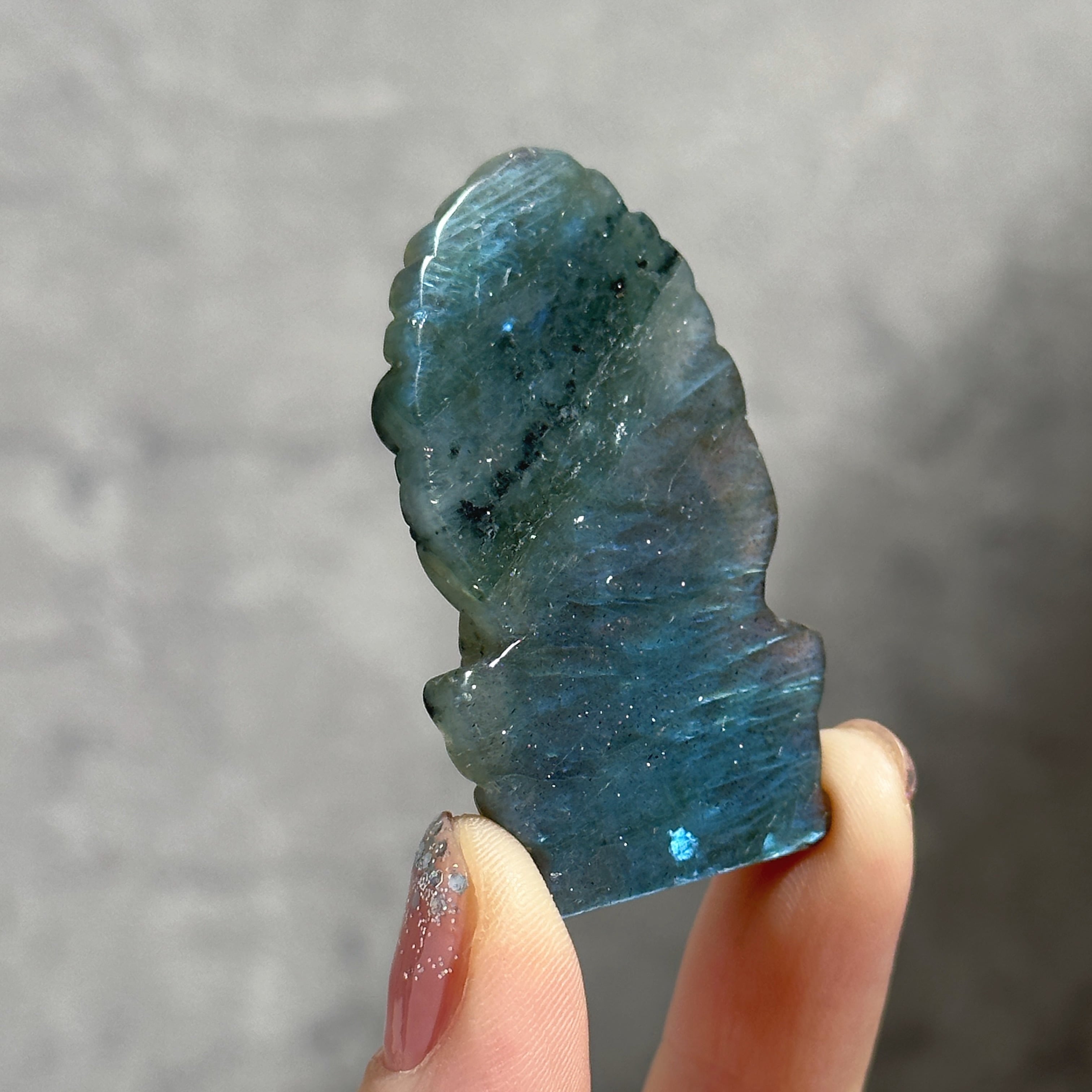 ラブラドライト ガネーシャ21◇ Labradorite Ganesha ◇天然石・鉱物