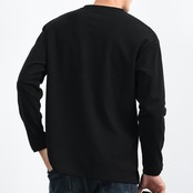 シンプル無地長袖Tシャツ af0137