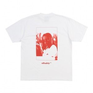 【OFF SAFETY/オフセーフティー】AALIYAH X OFFSAFETY TEE Tシャツ / WHITE ホワイト 白