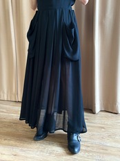 MADE IN ITALY black sheer dress-5138-7
