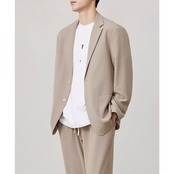 リラックスフィット ジャケット&パンツ セットアップ af0035