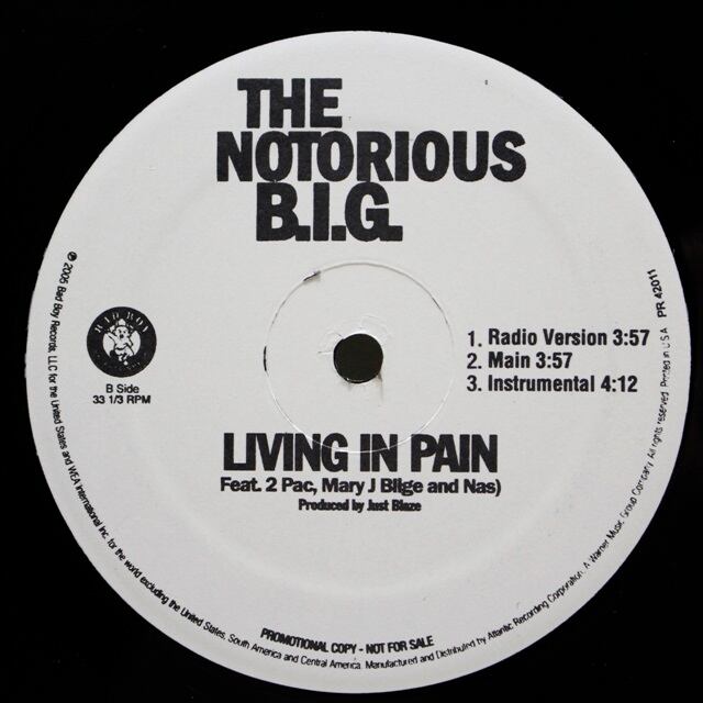 Notorious B.I.G. / 1970 Something / Living In Pain [PR 42011] - 画像2