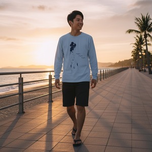 Deeper,Deeper,Deeper,-ロンT(アシッドブルー)