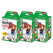 富士フイルム(FUJIFILM) カラー チェキフィルム instax mini 2パック品 JP2(20枚入り)x3個セット [60枚入] マルチカラー