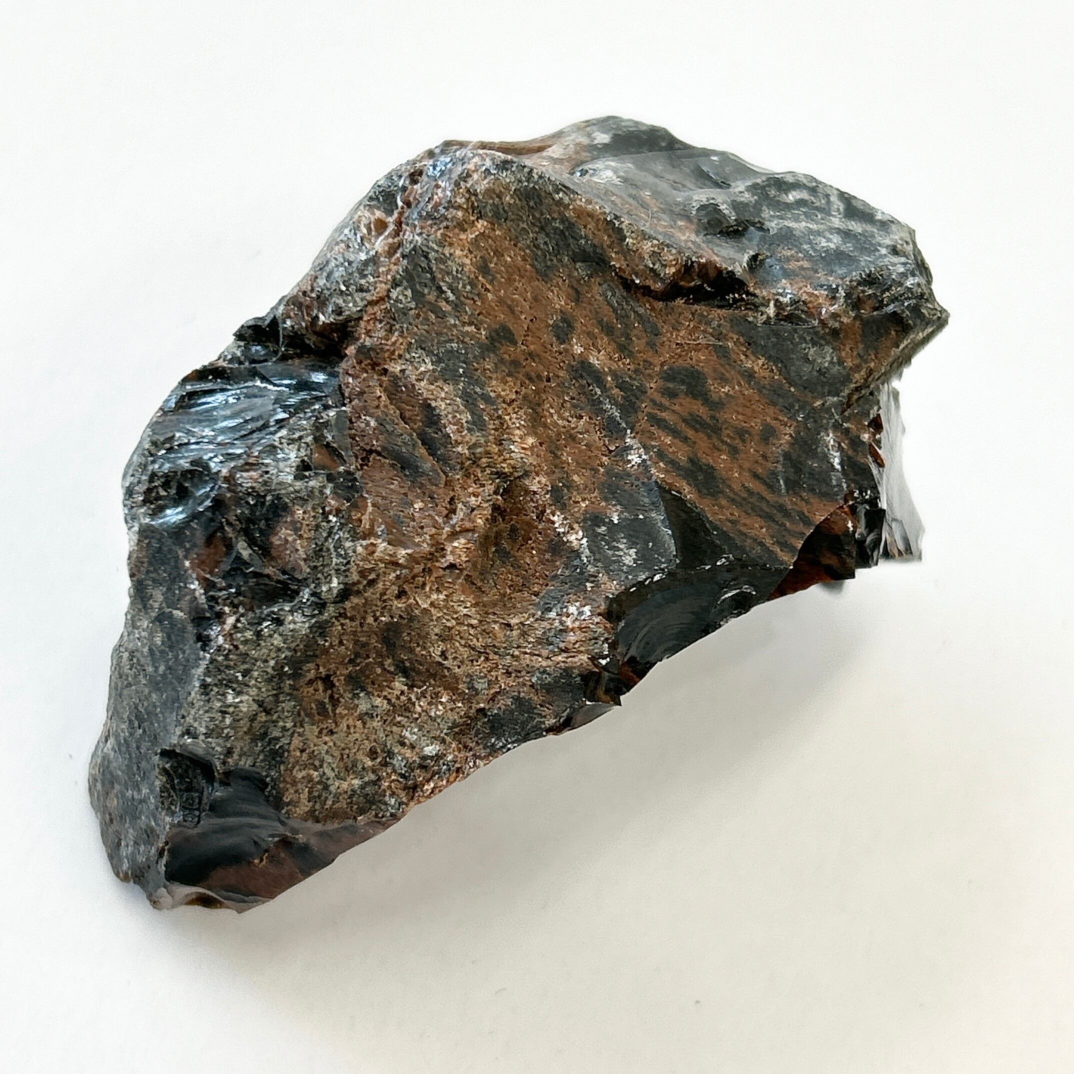 北海道紋別郡産】マホガニーオプシディアン195g♪火山ガラス♪原石