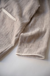 【suie】Linen silk lightweight gown/リネンシルクガウン(ベージュ)
