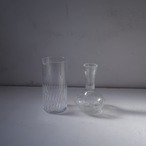 切子の透明花瓶