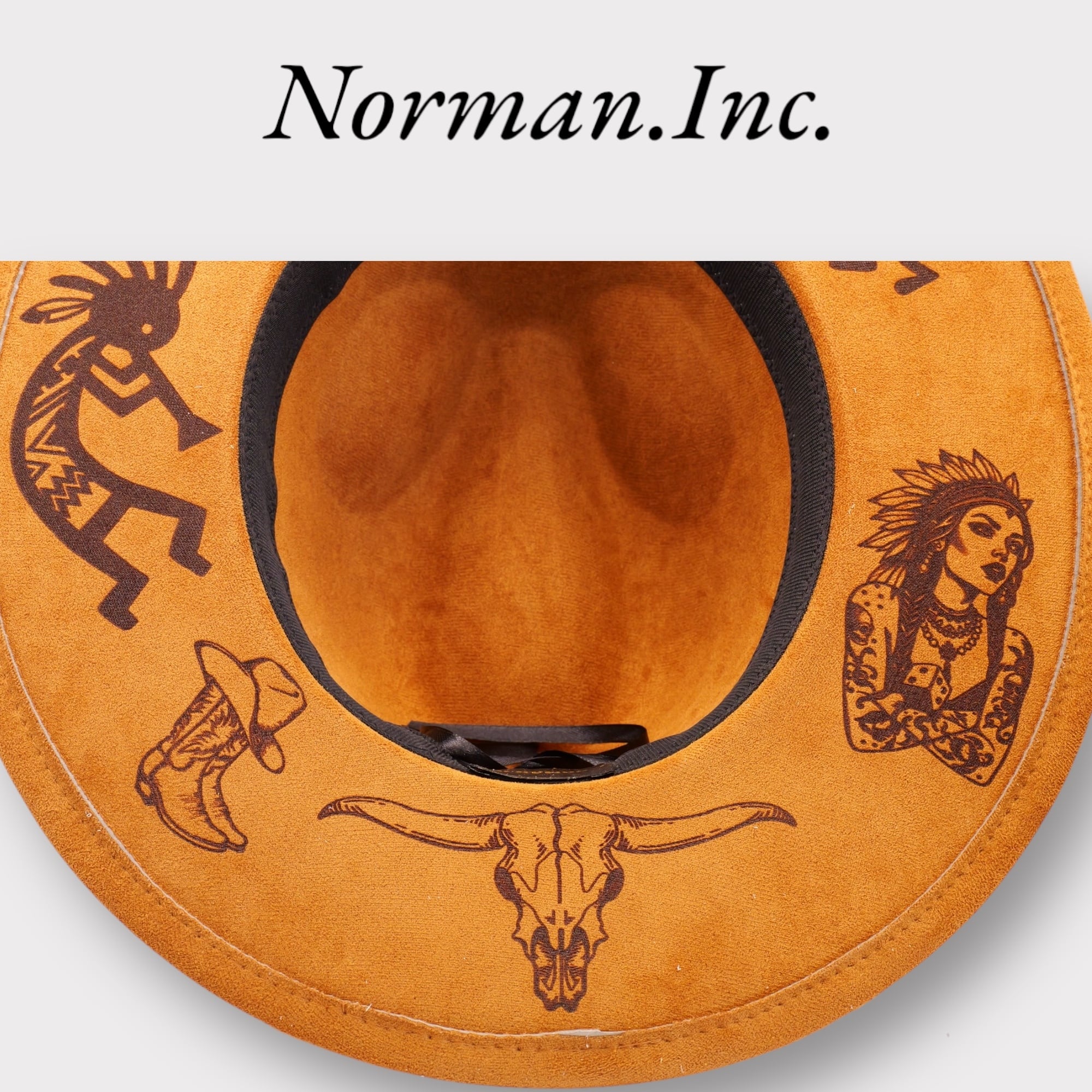 中折れハット カーキ色 ウェスタン メンズ レディース ユニセックス