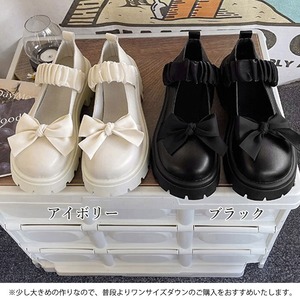 2026/07/01 リボン ローファー レディース 厚底ローファー おしゃれ 大人 かわいい 通勤 通学 ラウンドトゥ お嬢様風 ドレスシューズ コスプレ メイド 大人可愛い 大人女子 [LS-CES041]