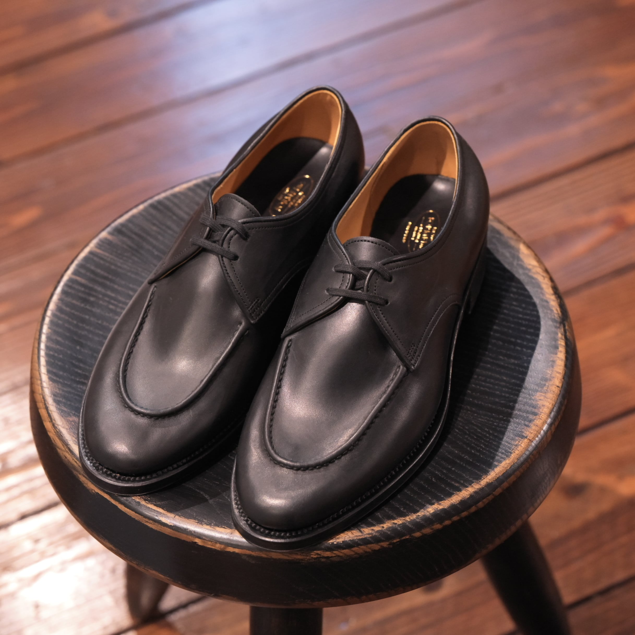 靴 forme / Low shoes (Lamb Leather) 5 1/2 forme（フォルメ）Low shoes（Black）ladies｜通販 - ソコノワ