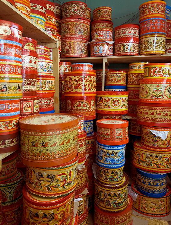 アルハンゲリスク産ガラガラ / だるま型