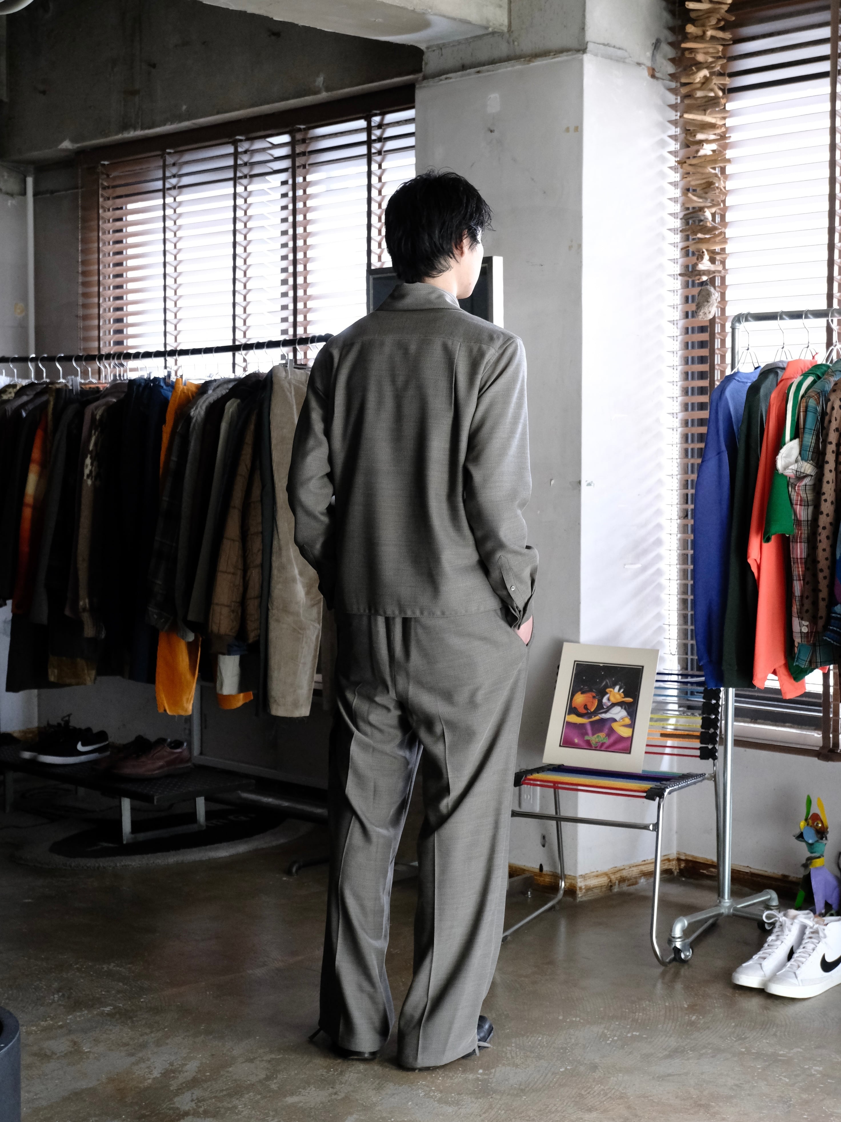 SOSHIOTSUKI】 BUBBLE WAIST CARGO TROUSERS | THE OUR