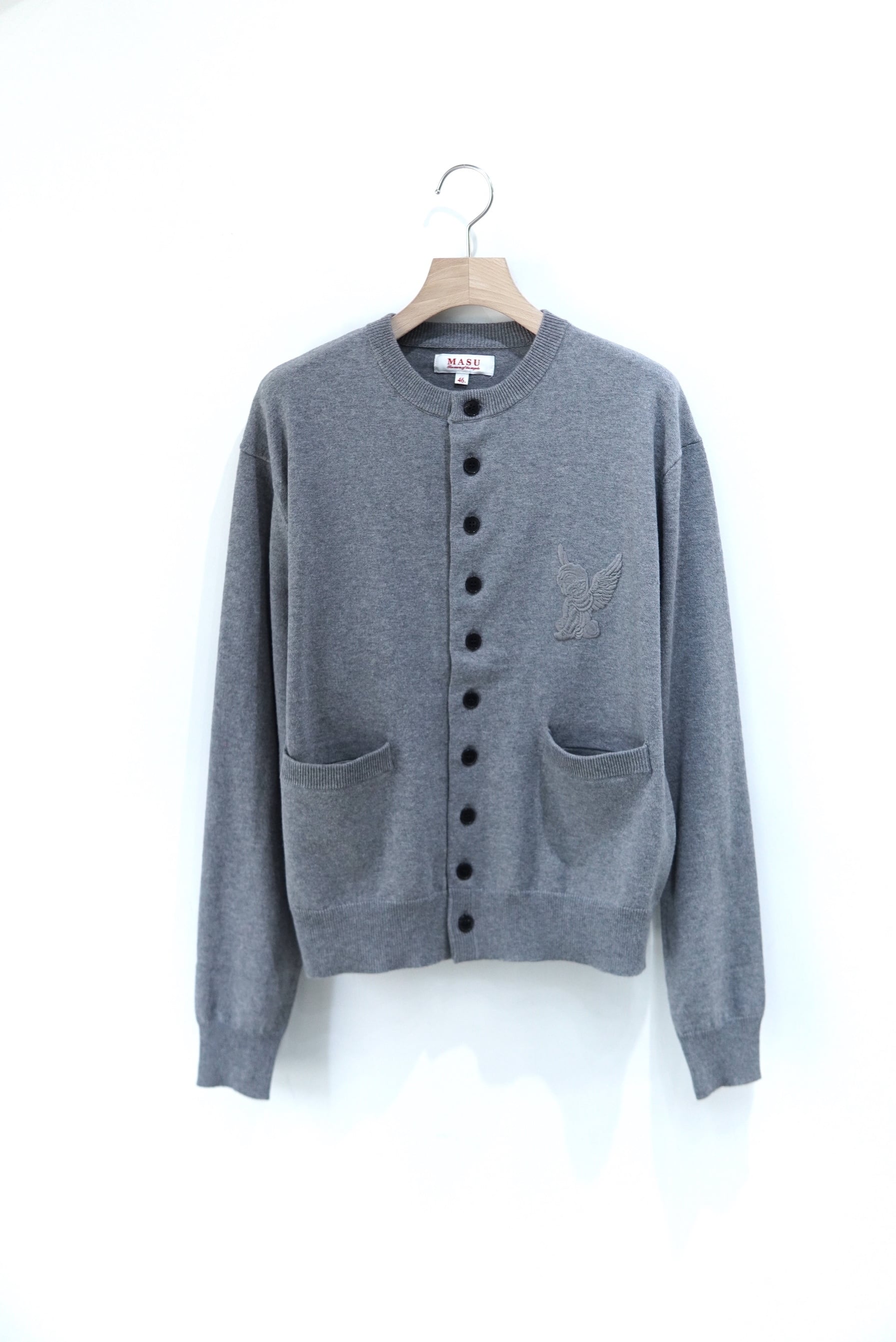 【25AW】MASU DIAMOND SCRAPED SWEATER 46 25AW】MASU DIAMOND SCRAPED SWEATER 46