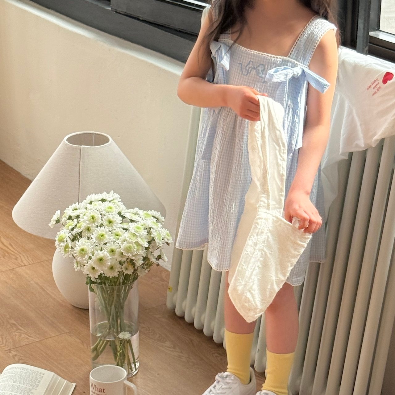 [ninibello] Pure Ribbon Dress / [니니벨로] 퓨어리본원피스