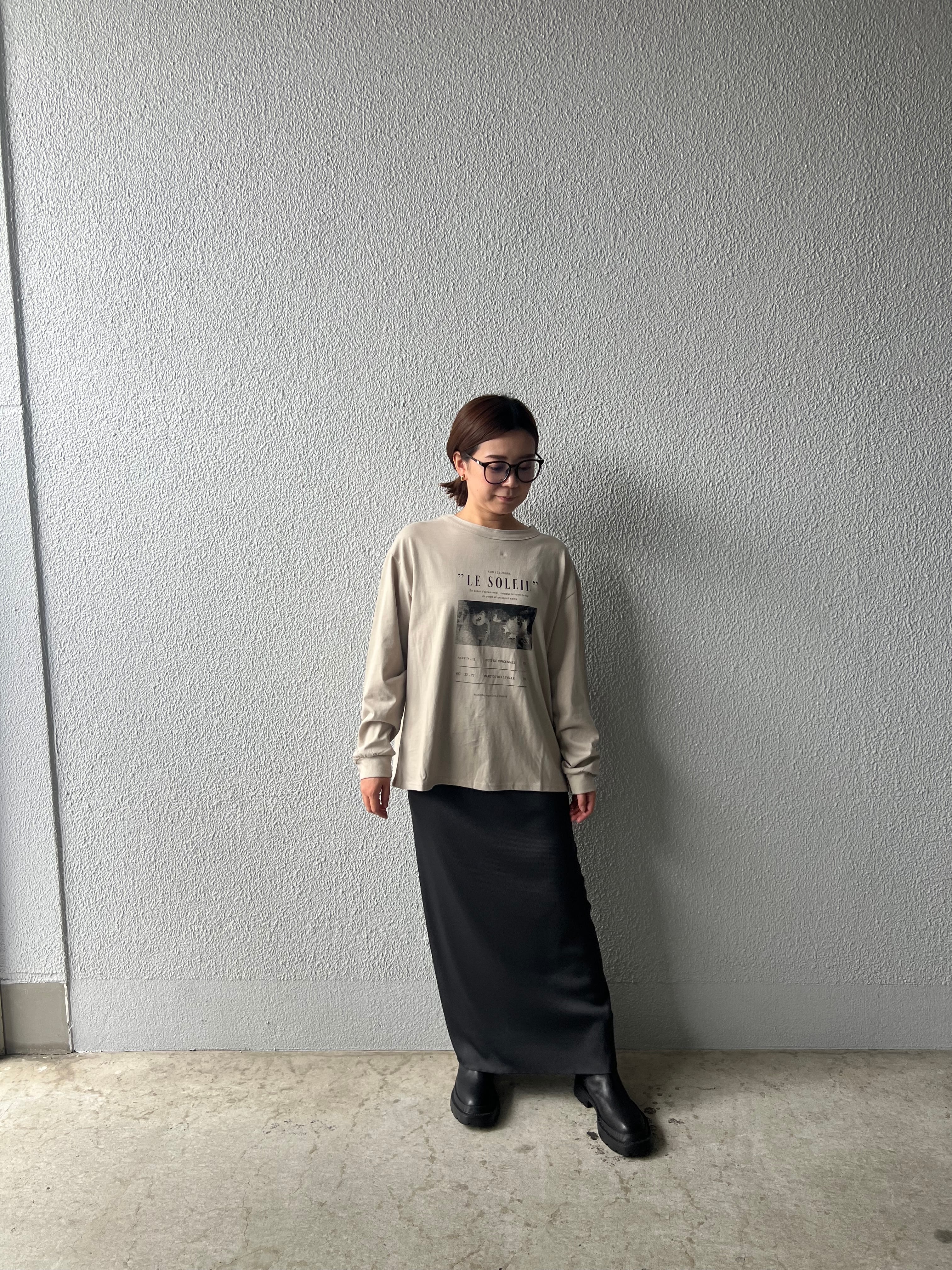 【CHIGNON】[8455-317KK] Relax　PHOTOロンTee