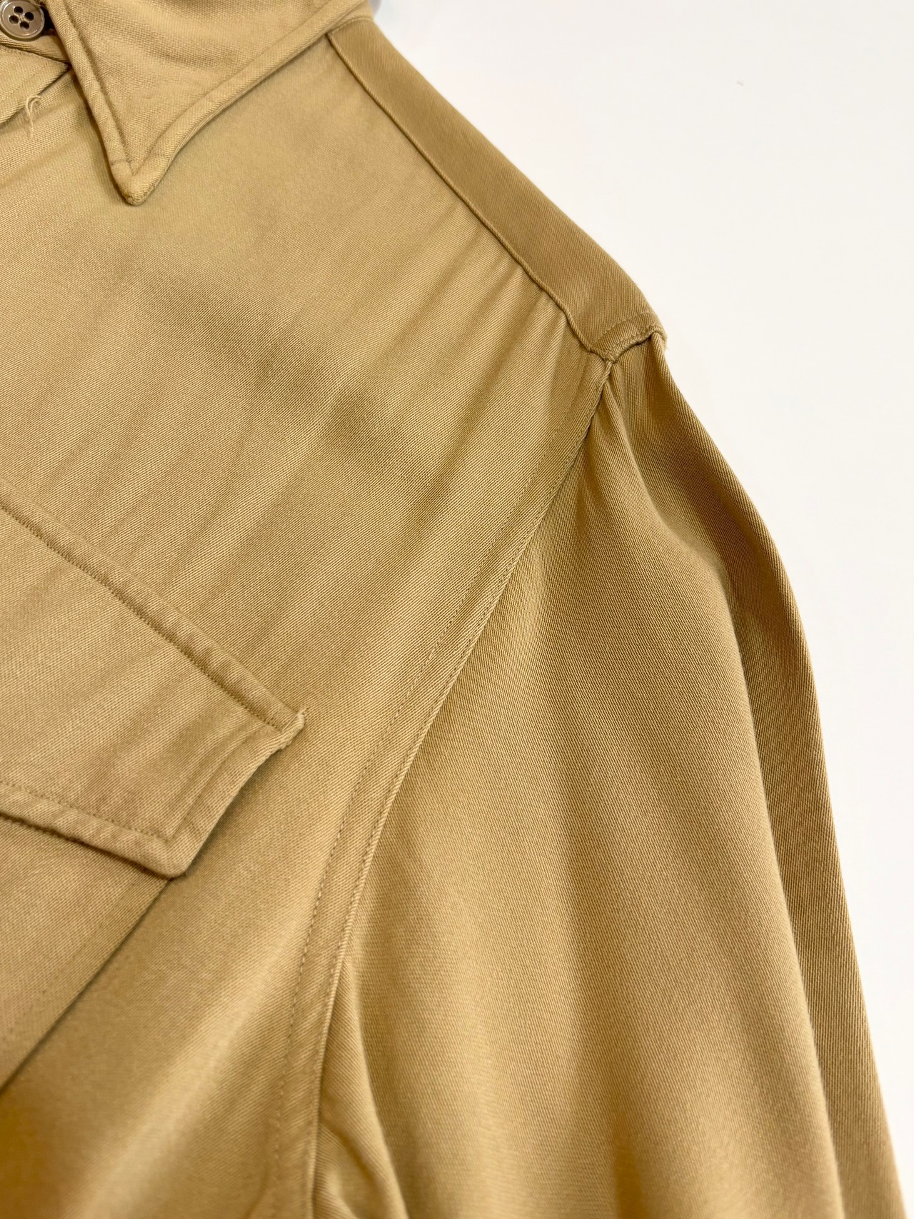 50s Elbeco "RAYON GABARDINE" SHIRT Size 15 1/2