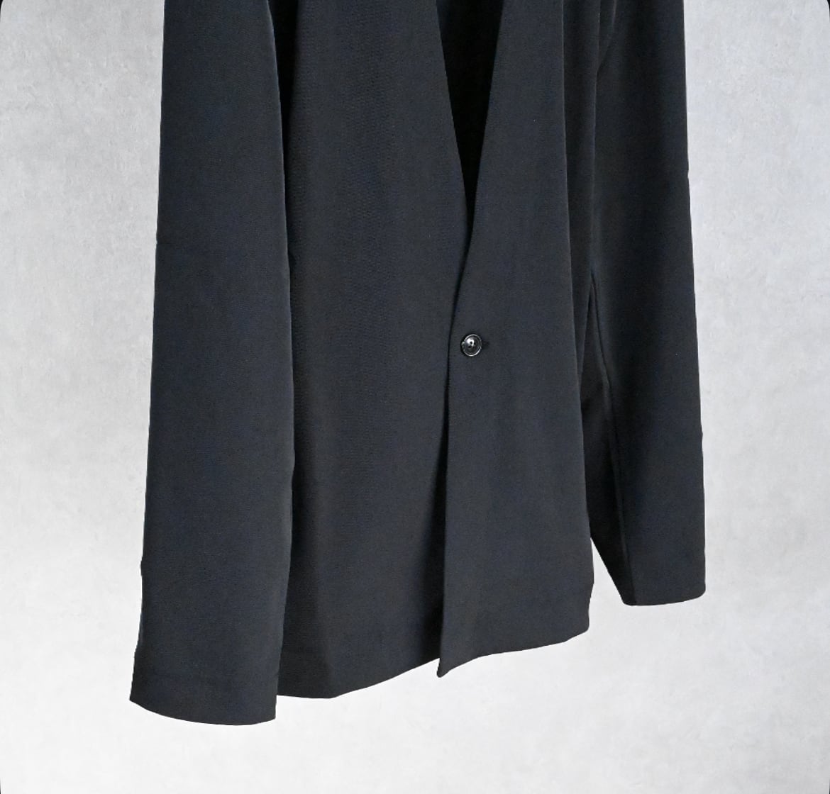 LAMOND (ラモンド) ノーカラージャケット カーディガンブラックsize3 LAMOND (ラモンド) ノーカラージャケット カーディガンブラックsize3