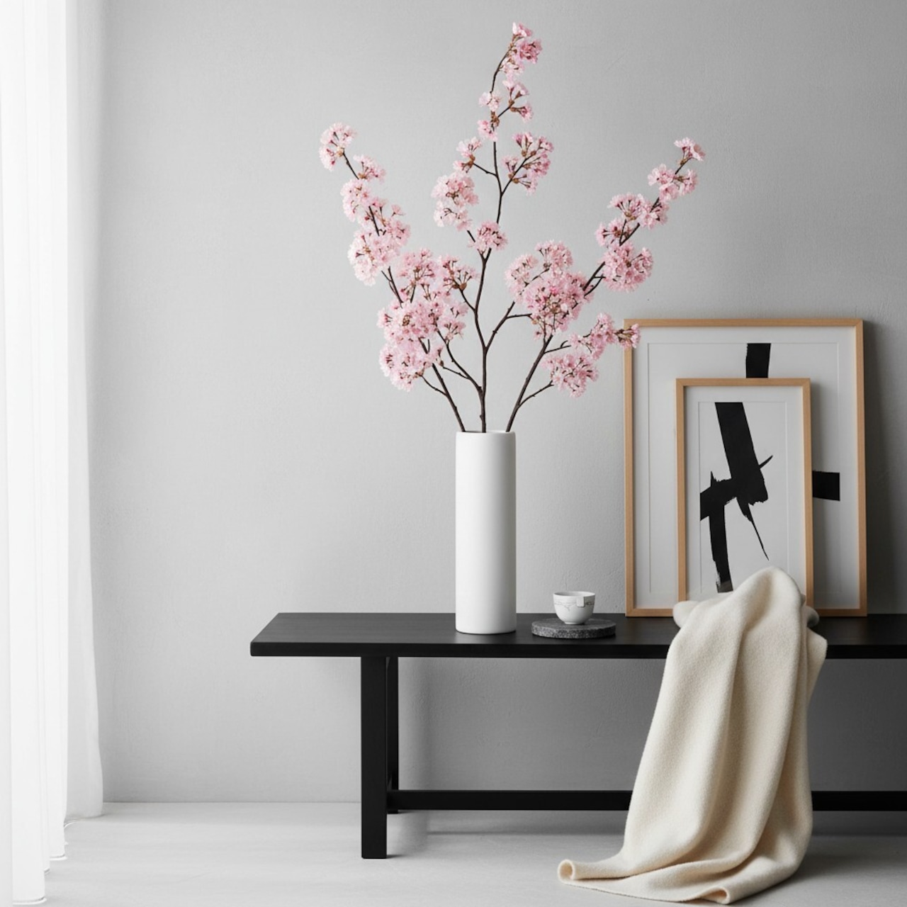 【Set of 3】ときわ桜 アーティフィシャルフラワー 3本セット