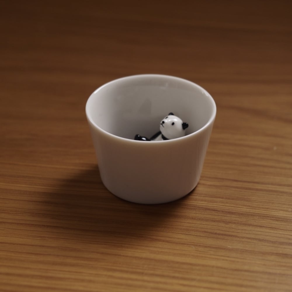 パンダお猪口 ※箱なし | 楽土 Online shop