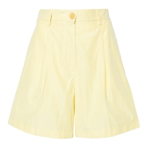 forte_forte　POLYESTER COTTON SHORTS　YELLOW